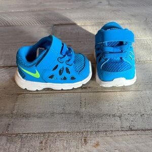 Kids Blue Nike Athletic Shoes